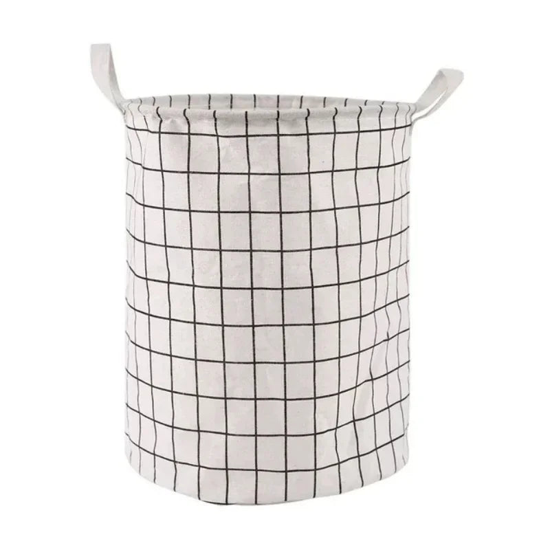 Household Dirty Clothe Basket Large Collapsible Laundry Basket Foldable Waterproof Bathroom Laundry Organizer Toy Storage Bucket