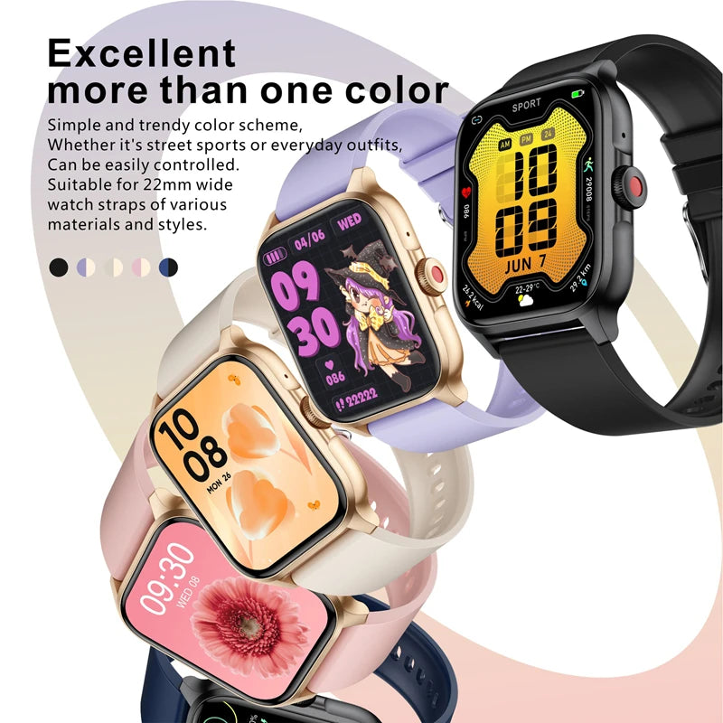 Lenovo QX15 Smart Watch Men & Women Full Touch Screen Sport Fitness Watch Man Waterproof Bluetooth For Ios Android Smartwatch