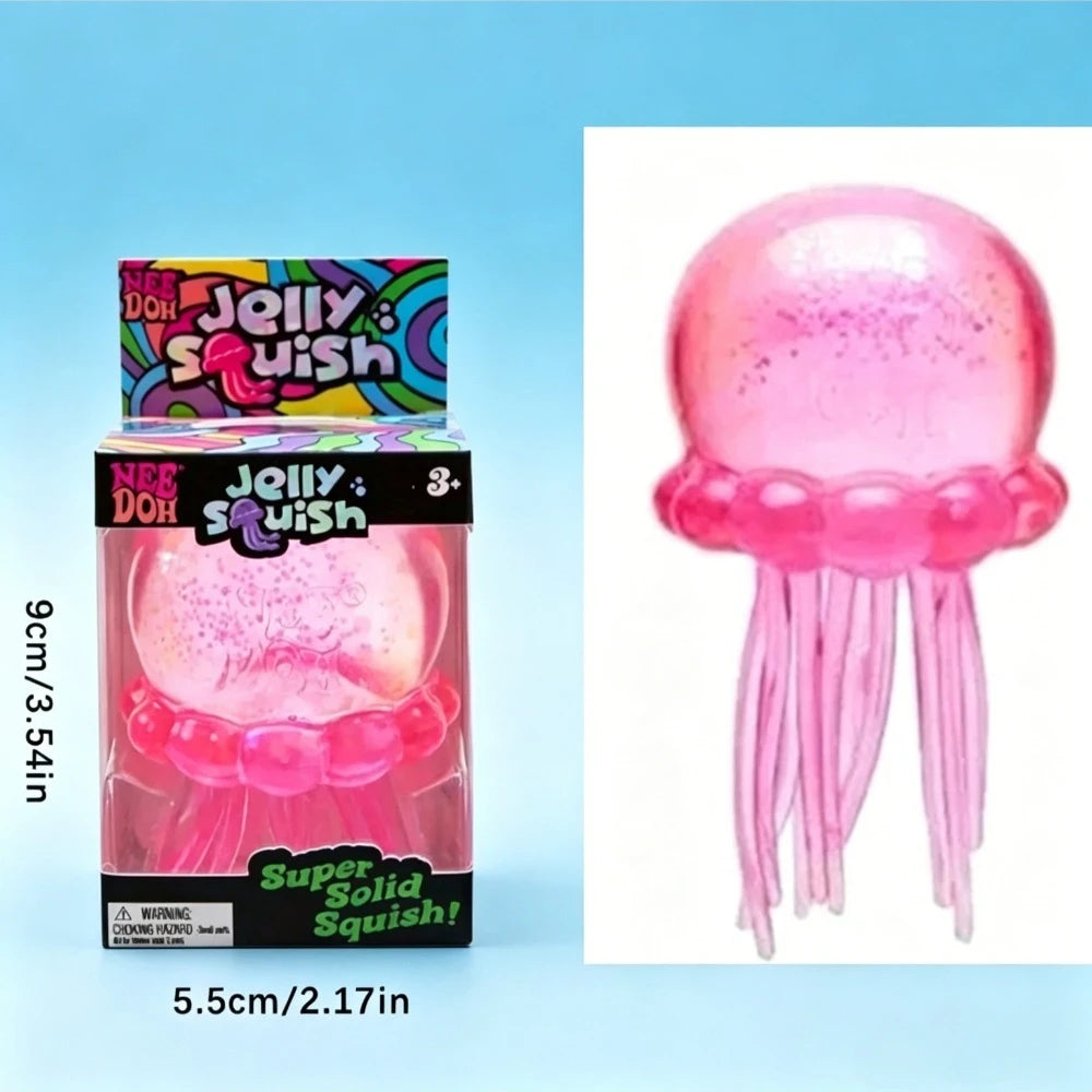 Schylling Sensory Squishy Cube, NeeDoh Nice Cube & Nice-Sicle Design, Stress Relief Anti-Anxiety Focus Toy for ADHD