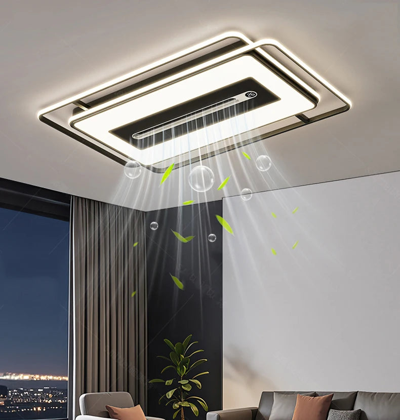 LED ultra-thin ceiling light, modern and simple living room lighting fixture, 2026 new atmospheric rectangular bedroom light
