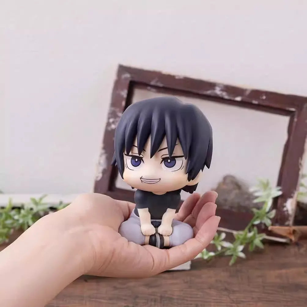 Jujutsu Kaisen Gojo Geto Suguru Jujutsu High Figure Doll Palm-Sized Itadori Yuji & Fushiguro Megumi PC Case Decoration Model