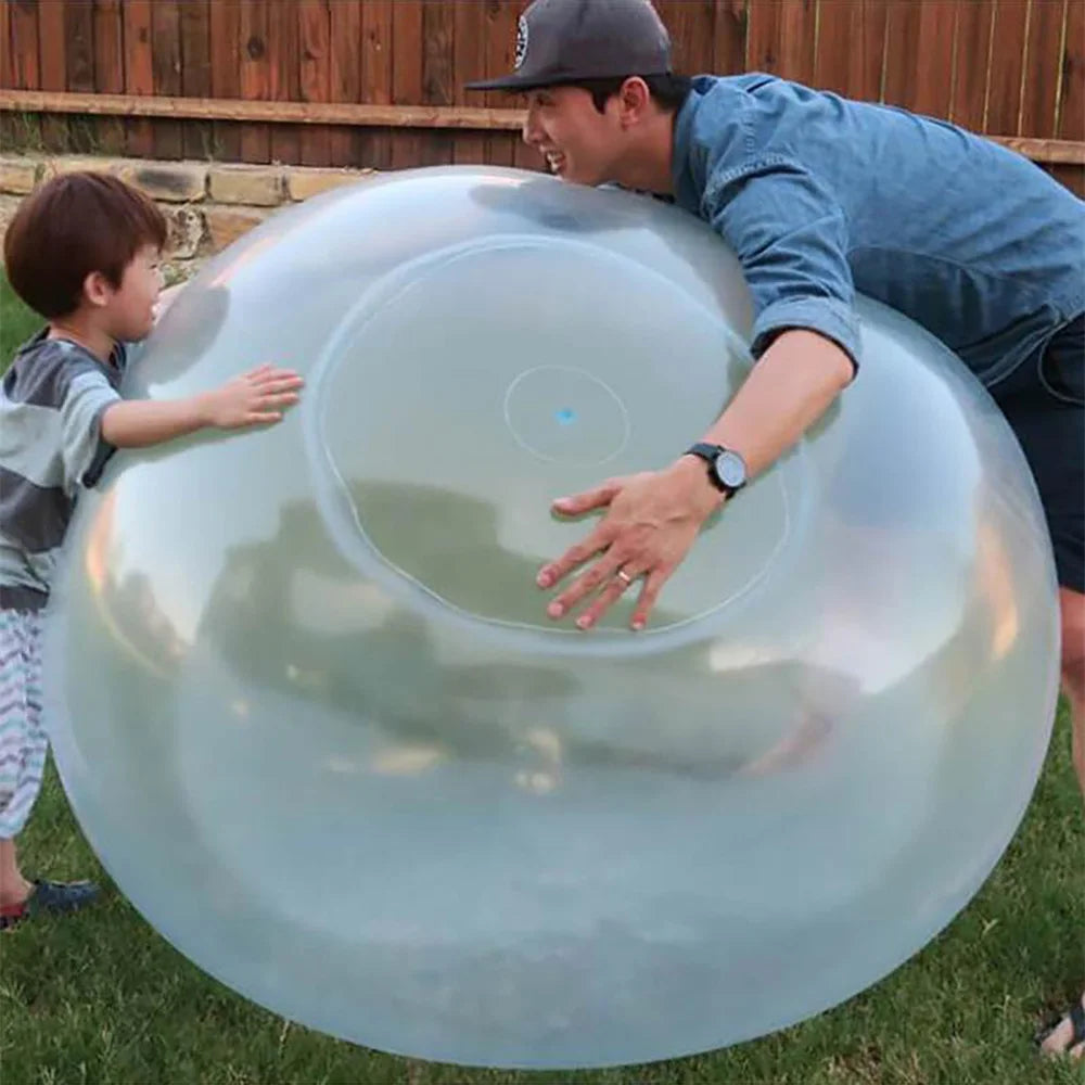 70cm Inflatable Bubble Ball Toy for Kids - Outdoor Water Filled Bouncy Ball Jumping Beach Pool Toys, Children's Birthday Gift