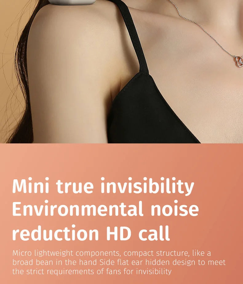 Wireless Earbuds for Sleeping invisible Small Bluetooth Eraphones Mini Comfortable in-Ear Sleep Noise Cancelling TWS Headphones