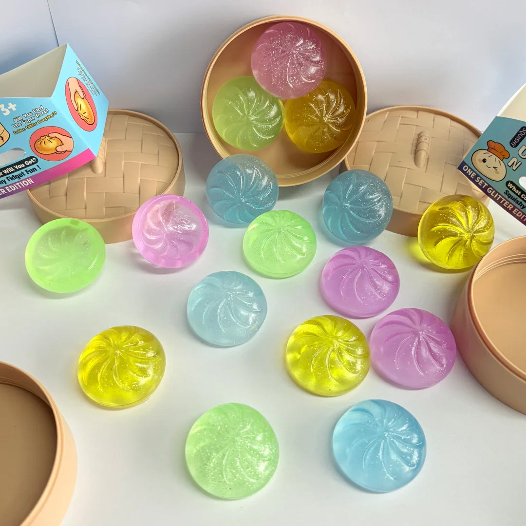 Assorted 100Pcs Surprise Blind Box Squishy Toys Slow Rebound Squeeze Fidget Stress Relief Birthday Party Favor Gifts