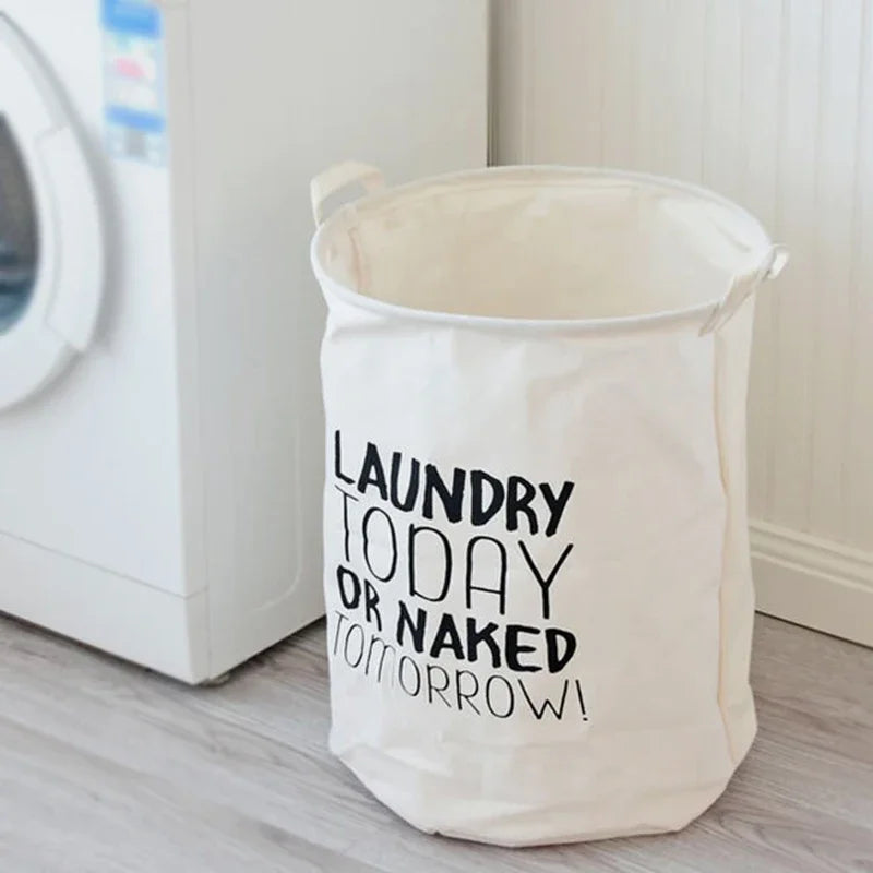 Household Dirty Clothe Basket Large Collapsible Laundry Basket Foldable Waterproof Bathroom Laundry Organizer Toy Storage Bucket