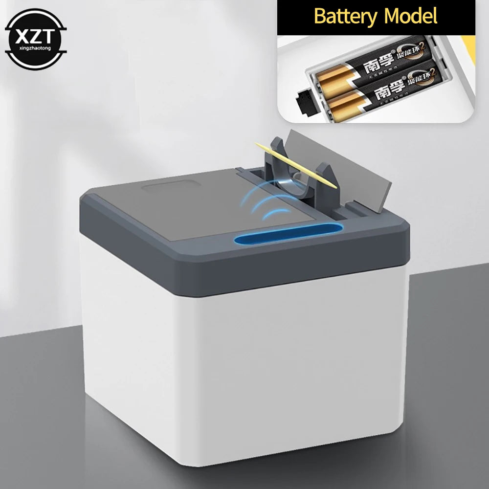 Electric Toothpick Holder Smart Automatic Sensor Toothpicks Dispenser Tooth Pick Container Organizador Kitchen Accessories