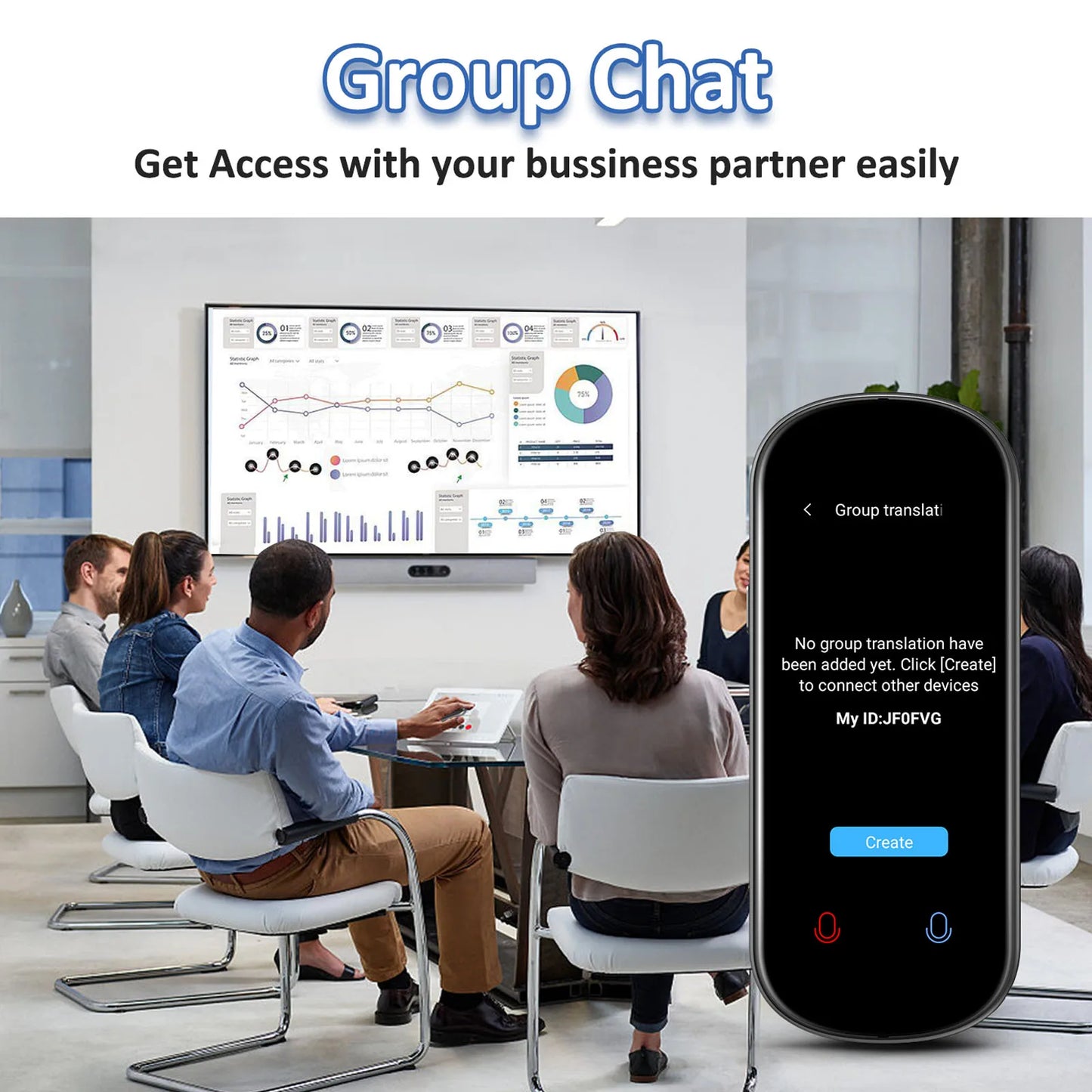Z2 Instant AI Voice Translator Portable 3.1 inch Touch Screen Real Time Translator with Recording Photo for Travel Learn Meeting
