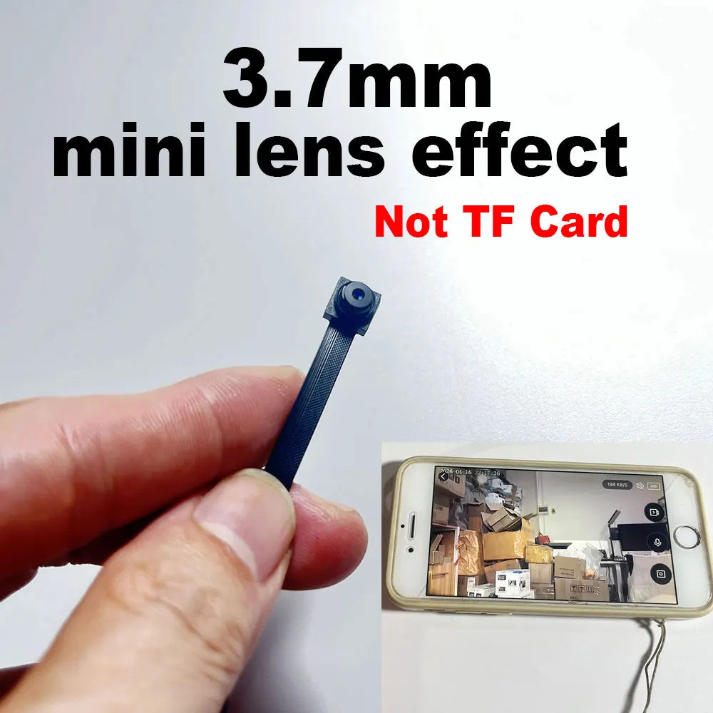 Tuya Mini wifi Pcb Camera Wide angle 2.1mm 3MP Indoor Onvif Built-in Audio TF Card Slot IPC  Smart Security TUYA APP Cam
