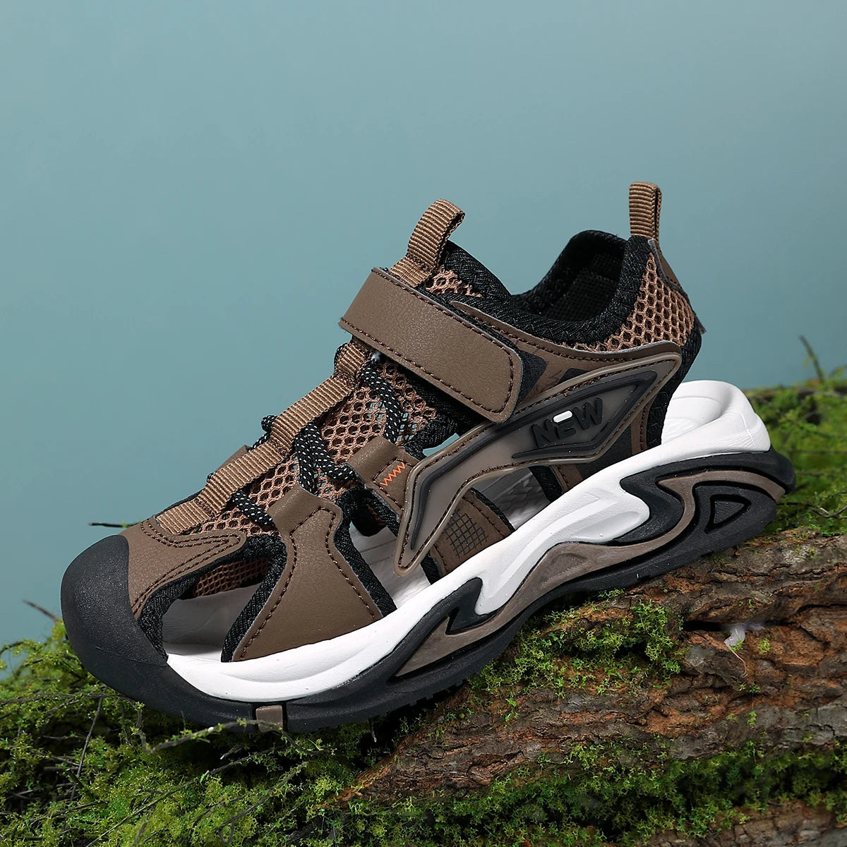 Boys' Fashionable Casual Sports Sandals, River-Tracing Shoes, Outdoor Sports Shoes