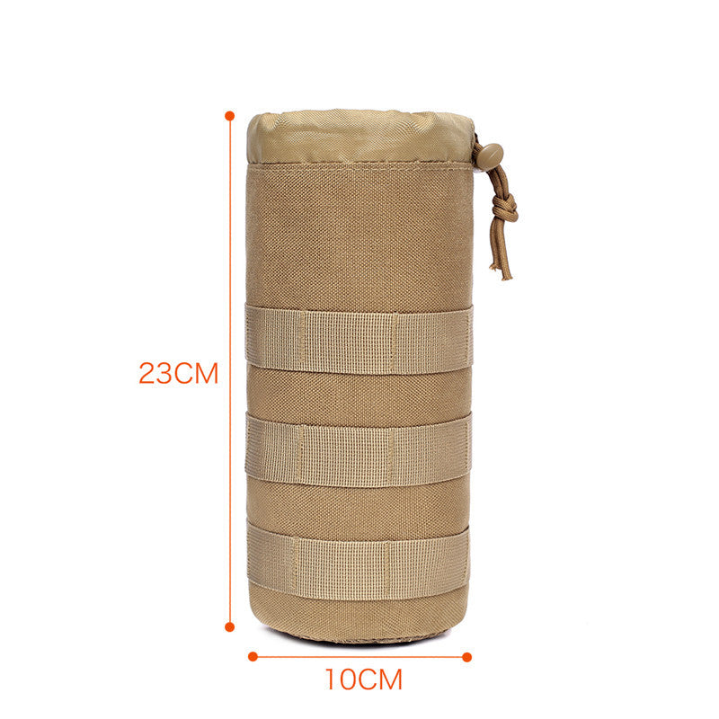 Molle Water Bottle Bag Pouch Holder Outdoor Travel Camping Hiking Cycling Fishing Hunting Water Bottle Kettle Carrier