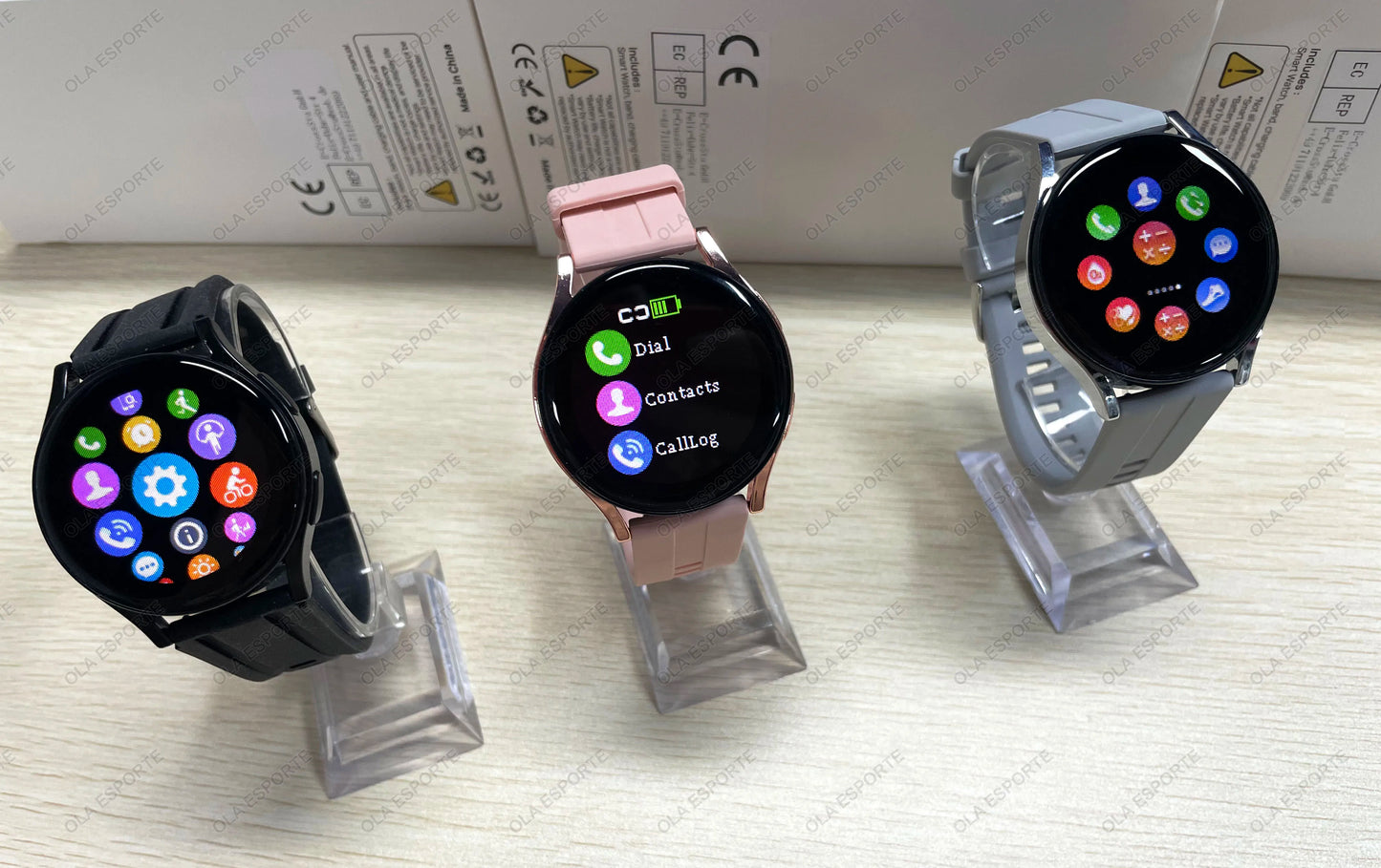 Smart Watch 1.32inch HD AMOLED Screen Bluetooth Call Health Monitor Smartwatch Men Women Fitness Sports Watches For Android IOS