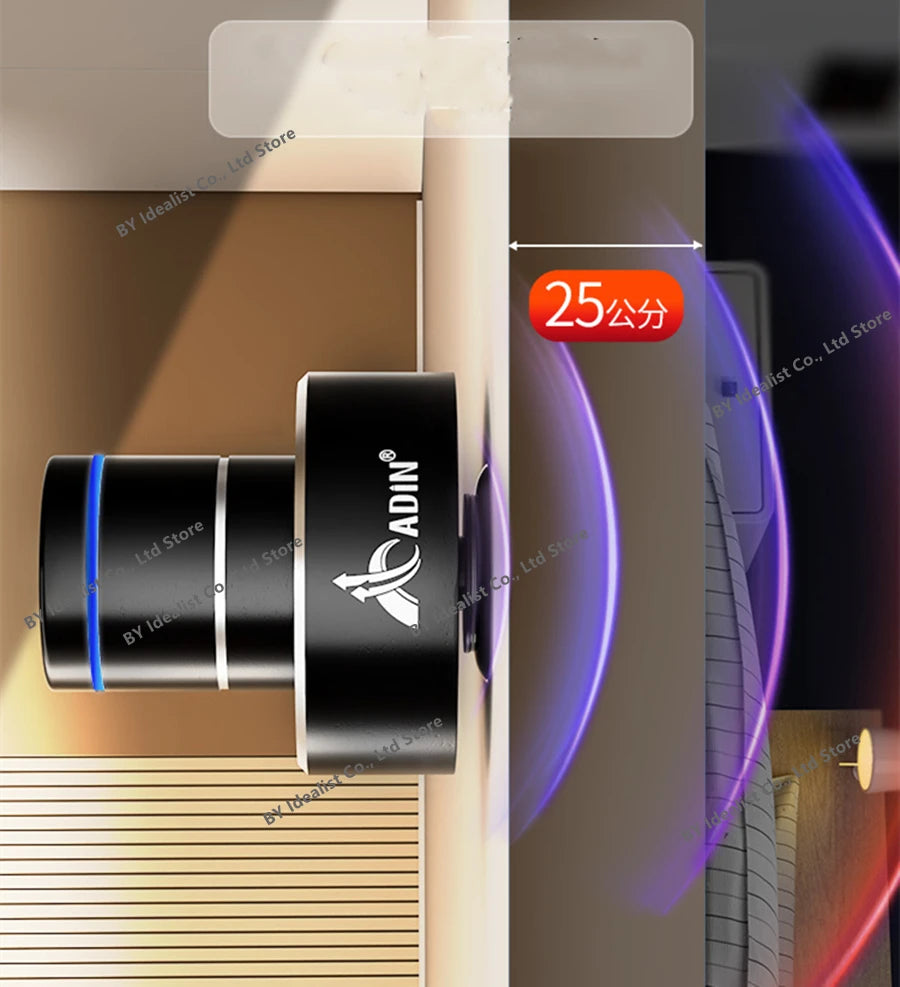 Adin 26W Vibro Wireless Bluetooth Speaker Anti-Neighbor Strong Vibration Effect Subwoofer Sound Box for Music Audio Loudspeakers