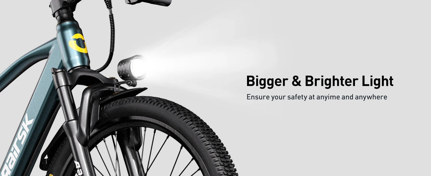 Aairsk GT900  Adult Electric Bicycle 36V13Ah Battery Electric Bike 26 Inch Tire E-Mountain Bike 250W Motor E-bike