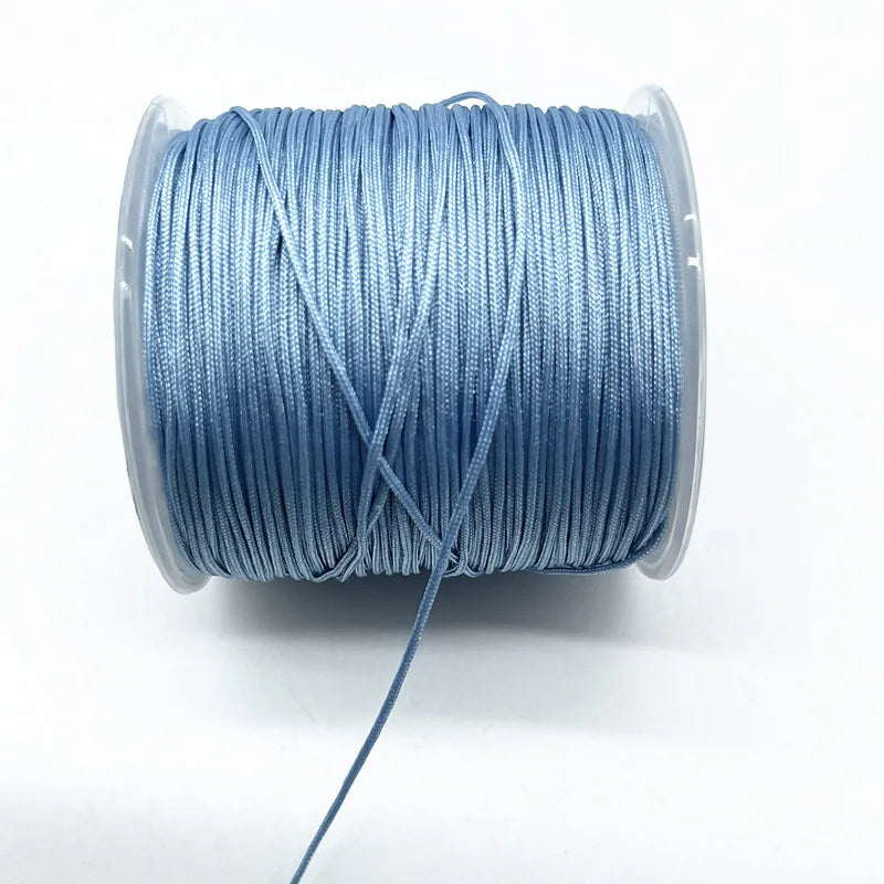 100M/Roll 0.8mm Nylon Cord Thread Chinese Knot Macrame Cord Bracelet Braided String DIY Tassels Beading Shamballa String Thread