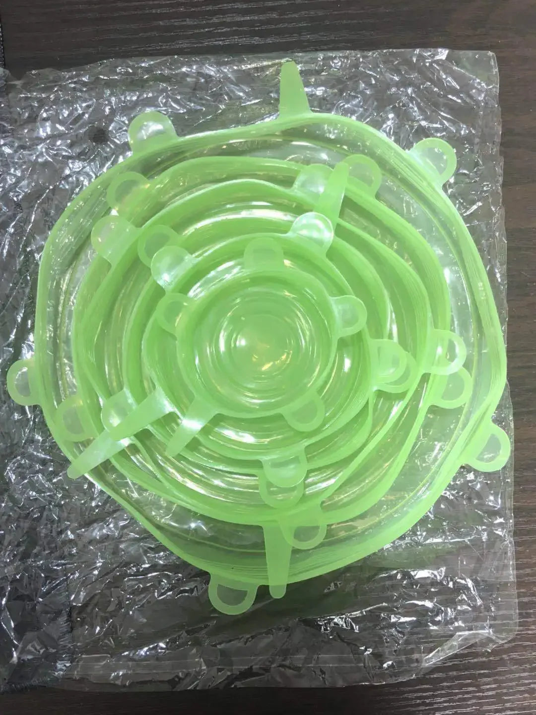 Silicone Stretch Lid Kitchen Accessories Can Be Reused Food Cover Plastic Wrap Cover Fresh-keeping Sealed Bowl Storage Home