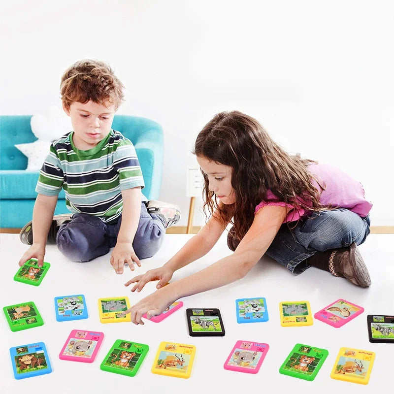 10-50 Pcs Fun Cartoon Jigsaw Animal Puzzles Game Kids Educational Toy Birthday Party Guest Treat Gift Favors Pinata Filler Prize