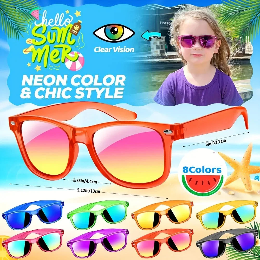 16/24 Pcs Cool Classic Fashion Glasses Kids Adult Birthday Wedding Party Guest Gifts, Classroom Rewards, Carnival Gift Packs