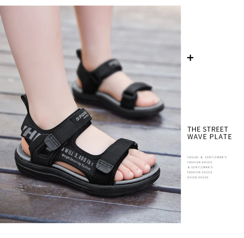 Hot Sale Summer Children Sandals Fashion Sneakers Boy Girls Outdoor Beach Shoes Kids Non-Slip Footwear Sandals