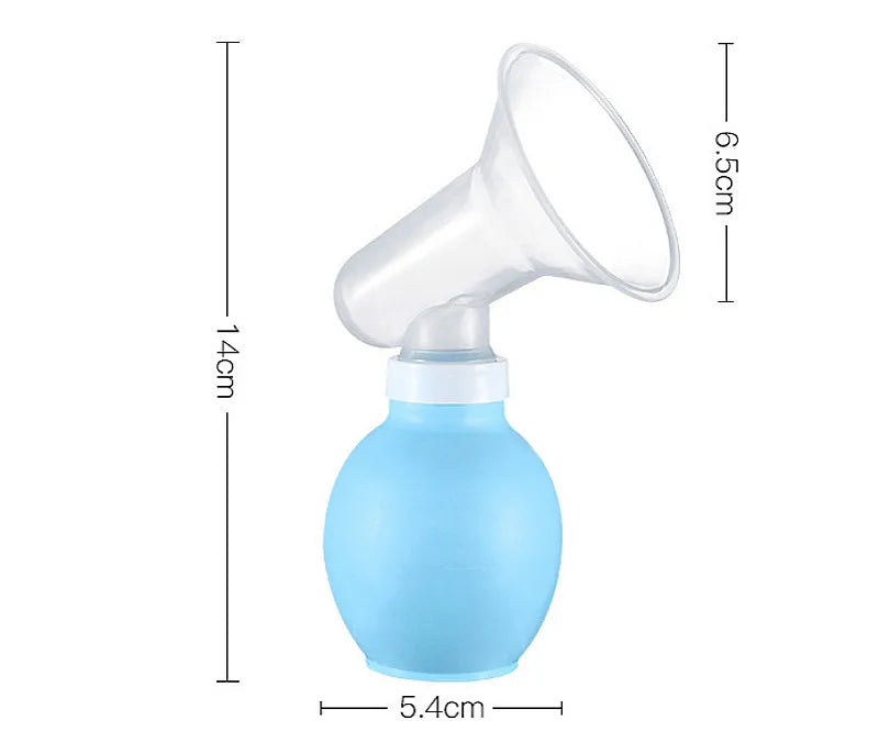Baby Feeding Manual Breast Pump Partner Breast Collector Automatic Correction Breast Milk Silicone Pumps PP BPA Free