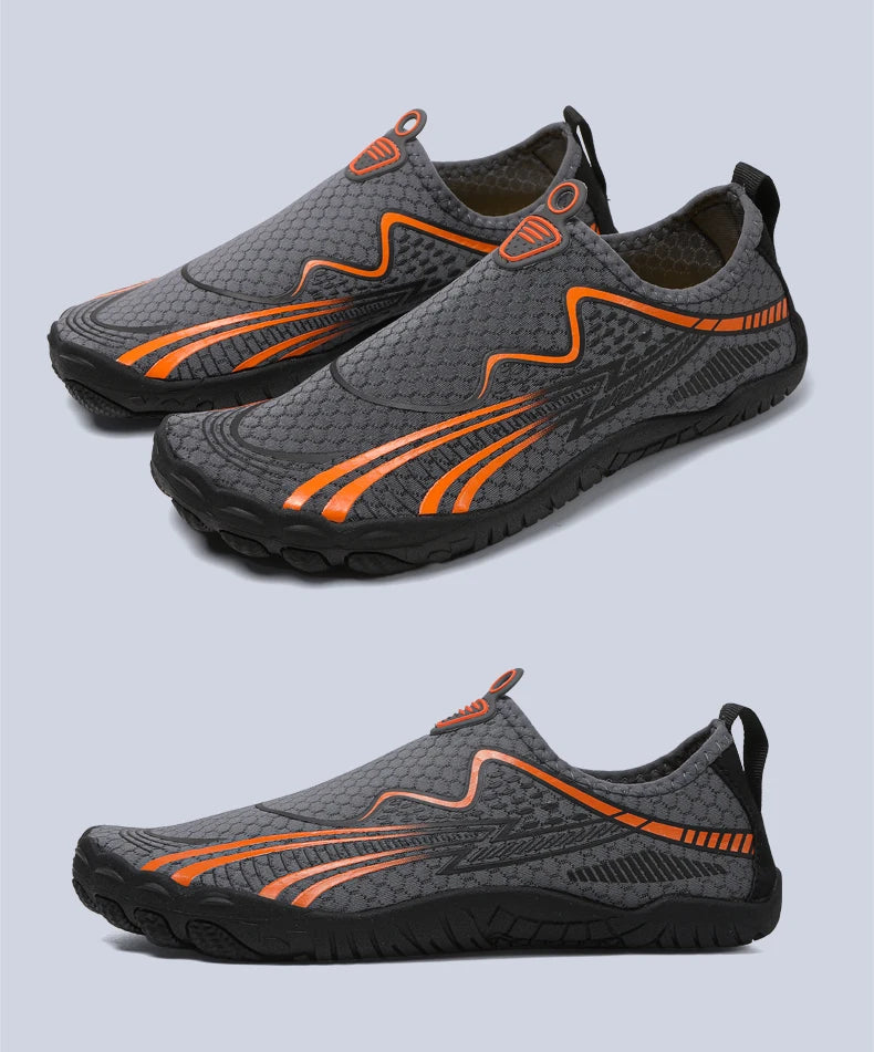 Summer Quick-Drying Beach Water Shoes Unisex Swimming Aqua Slippers Outdoor Activities Surfing on The Sea Five Finger Sandals