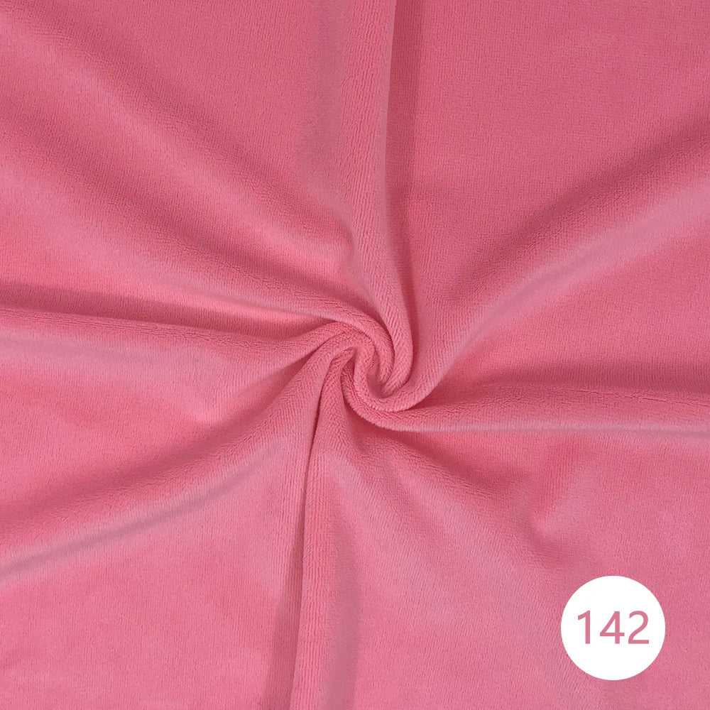 1.5mm Super Soft Short Plush Fabric Thick Crystal Super Soft Flannel Plush Toy Handmade Diy Fabric 45x50cm