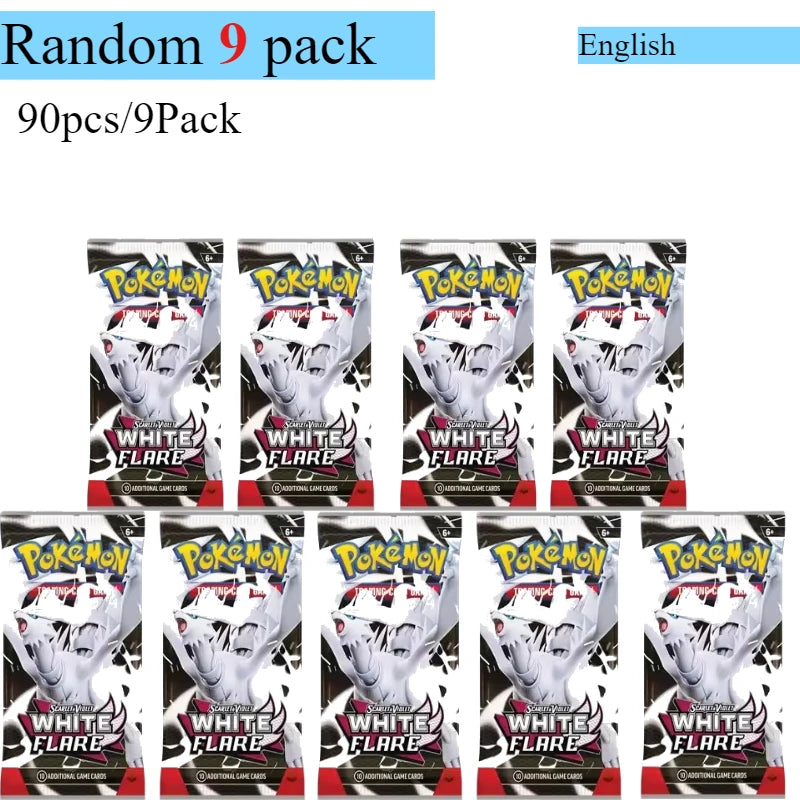 Pokémon Card 360 Pcs/Box English Brilliant Stars 151 Prismatic Evolutions PARADOX RIFT Battle Transaction Card Game Popular Gift