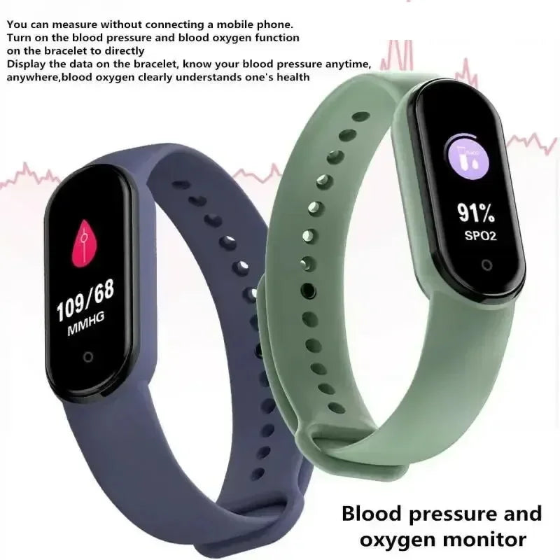 Lenovo Smart band Movement Watch Step count Bluetooth Synchronous Phone Information Smartwatch For Men Women Students 2025 New