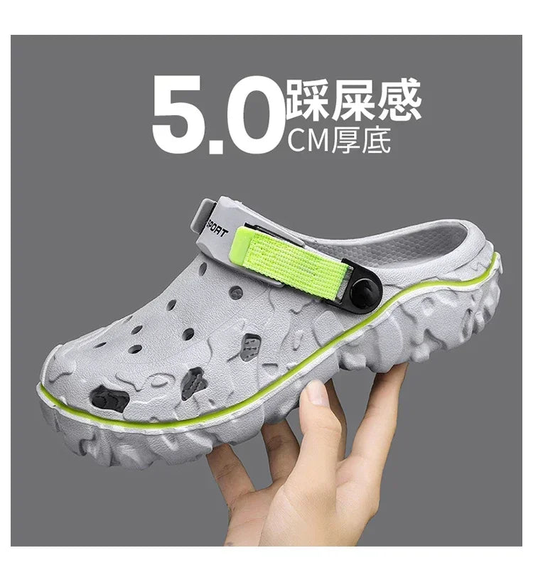 Factory Cheap EVA Men's Clogs Shoes Lightweight Wholesale Plastic Clog Men Beach Working Sandals with Men Clogs&Mules Big Size47