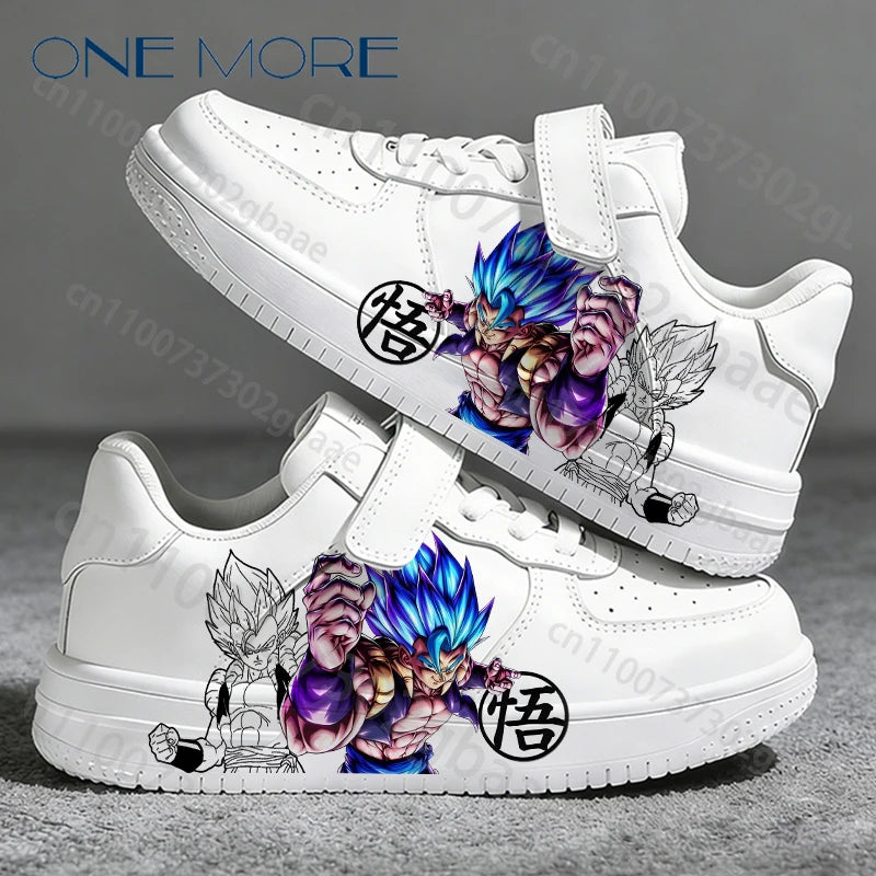 Dragon Ball Children's Print Shoes Hot Selling Goku Fashion Waterproof Breathable Wholesale Boys Girls Sneakers Size 28-40