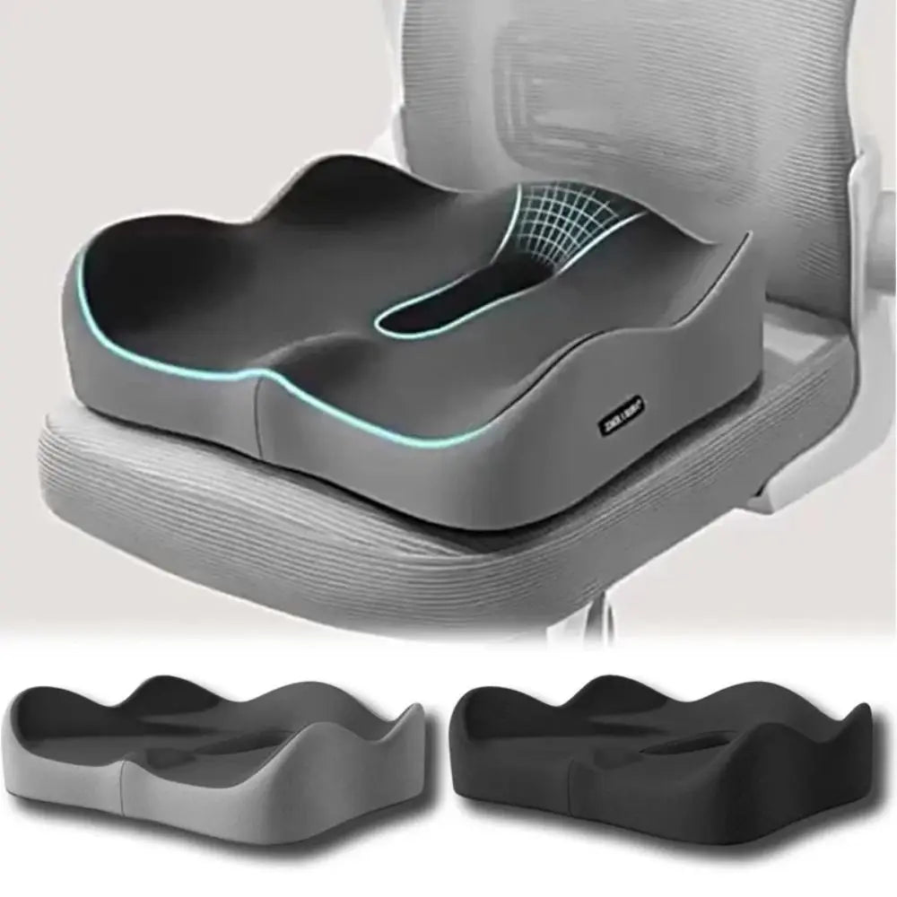 New Tailbone Sciatica Back Pain Relief Comfort Office Chair Car Seat Cushion Non-Slip Orthopedic Memory Foam Coccyx Cushion