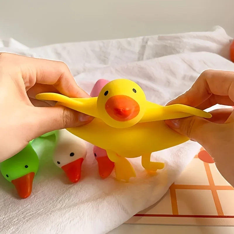 Cute Goose and Duck Antistress Squishy Fidgets Toys – Decompression Stretch Toys for Kids & Adults, Best Gift for Friends