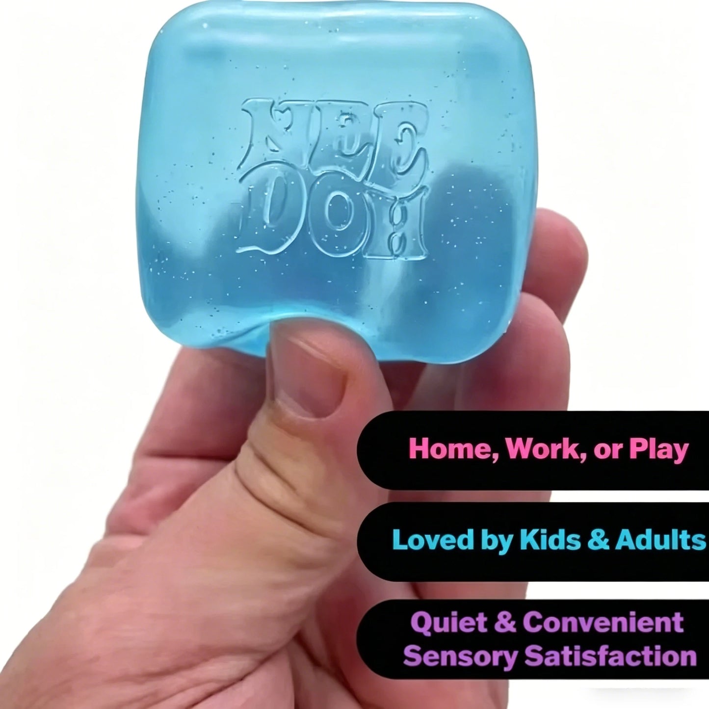 Nee DOH Model Soft Squishy Toy  Nice Cube Sensory Stress Reliever Fidget Tool for Anxiety for Adults & Kids Premium in Stock