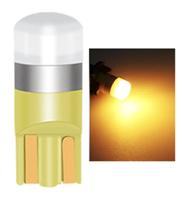 2/4/10Pcs Super Bright T10 3030 1 LED W5W Car Dome Light 12V Auto Clearance Reading Lamp 6000K Vehicle Door Bulb Accessories