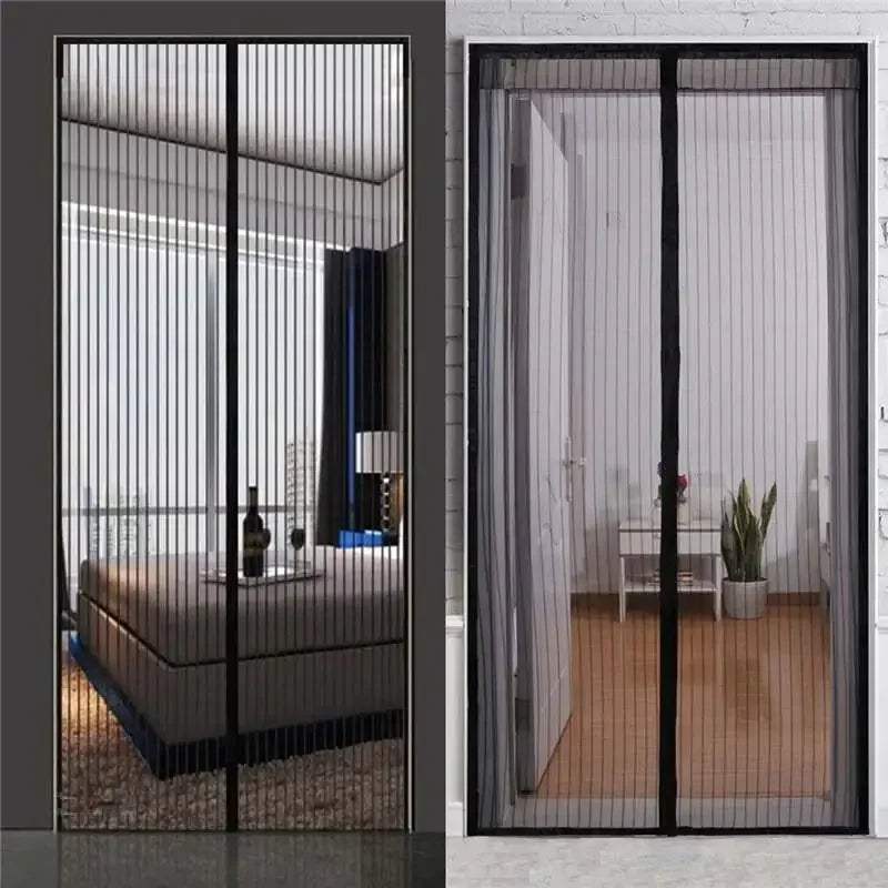 Magnetic Mosquito Net, Summer Insect Fly Control, Door Curtain Net, Living Room, Bedroom Curtain, Automatic Closing Door Screen