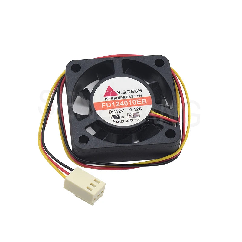 Brand New 40*40*10MM 3 Lines Cooler For Y.s.tech 4CM FD124010EB 4010 0.12A DC12V Server Fan