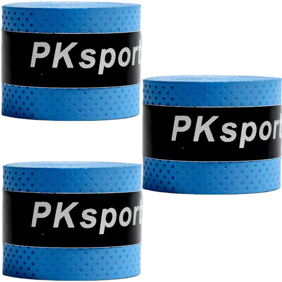 3PCS Tennis Racket Grip Tape PU Absorbent Tennis Racket Badminton Grip Tape Anti Slip Tennis Accessories