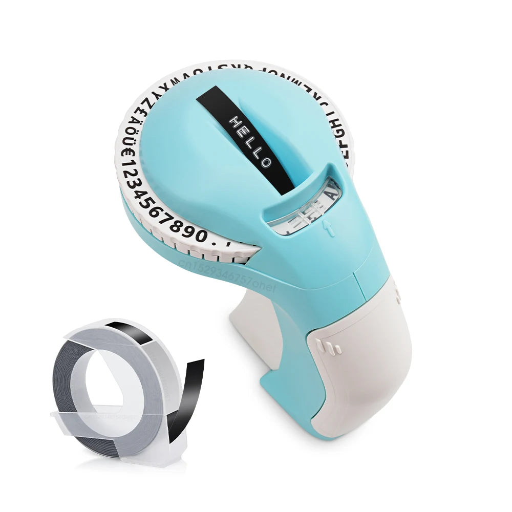 B90 Manual Typewriter Adhesive Sticker Machine B90 Printer Similar as Dymo 12965 Motex E101 Label Maker B90 Handheld Labeller