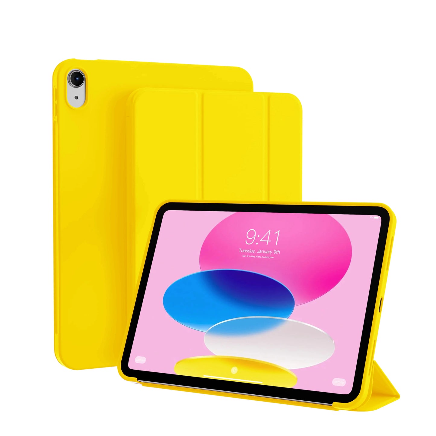 Case for iPad (A16) 11th Generation 11 Inch 2025/10th Generation 10.9 Inch 2022 Magnetic Flip Smart Cover Soft Silicone Shell