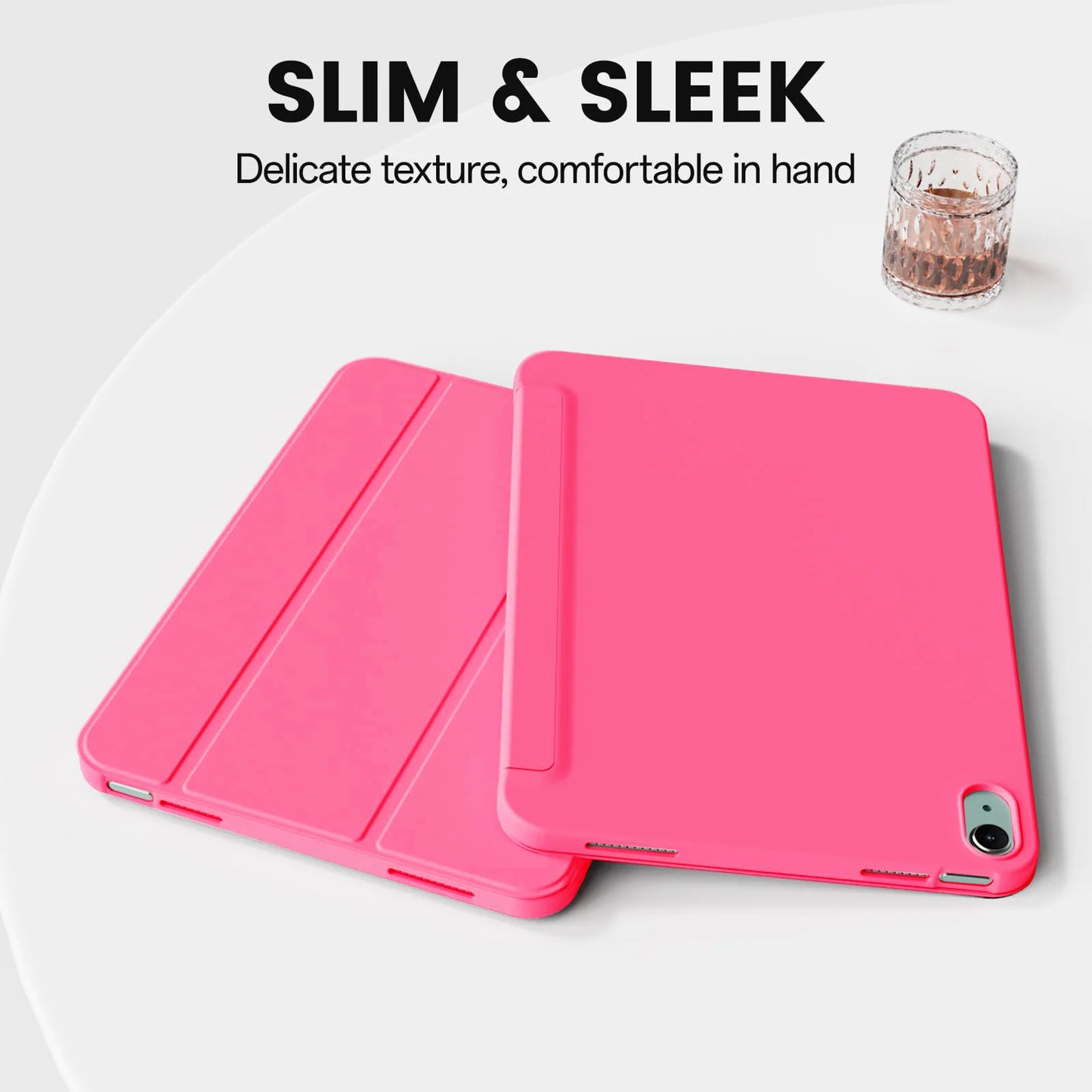 Case for iPad (A16) 11th Generation 11 Inch 2025/10th Generation 10.9 Inch 2022 Magnetic Flip Smart Cover Soft Silicone Shell