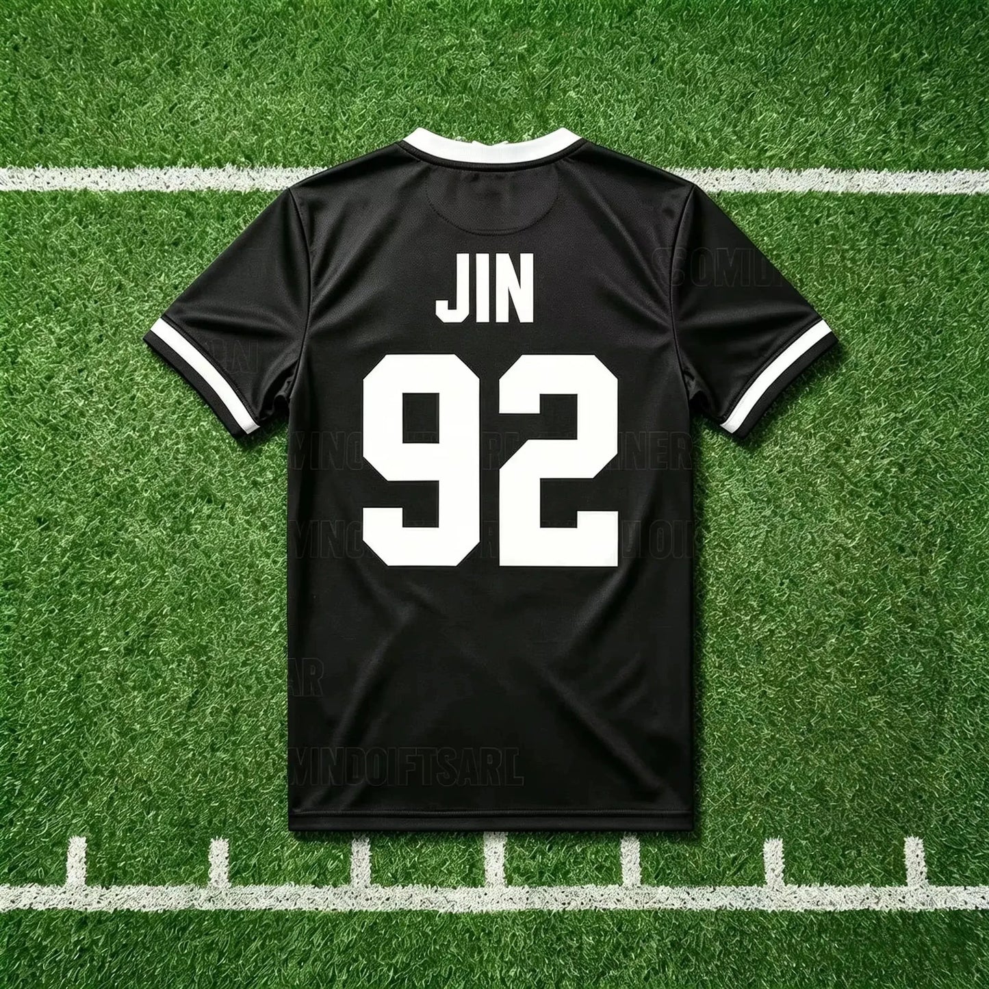 Members Number Basketball Tank Top Black White Striped Mesh Sleeveless Vest Kpop Army Concert Oversized Fan Sports Jersey