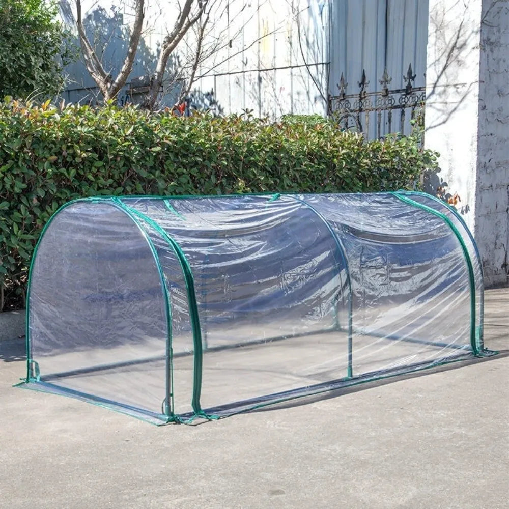 Transparent Mini Plant Greenhouse Plastic Waterproof Insulation Cover Bird-proof Efficient Protect Plant Grow Tent Backyard