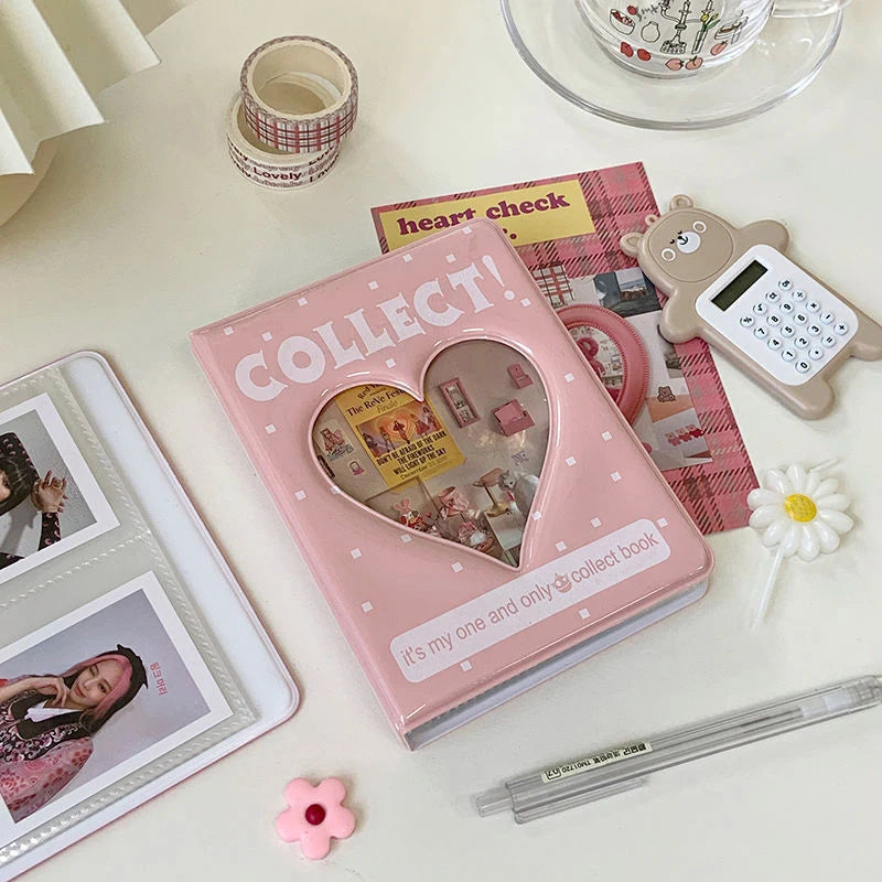 36/64/128 Pockets Mini Photo Album Cartoon Album Photo Photocard Holder Book Collect Kpop Album De Fotos Kpop Photocard Binder