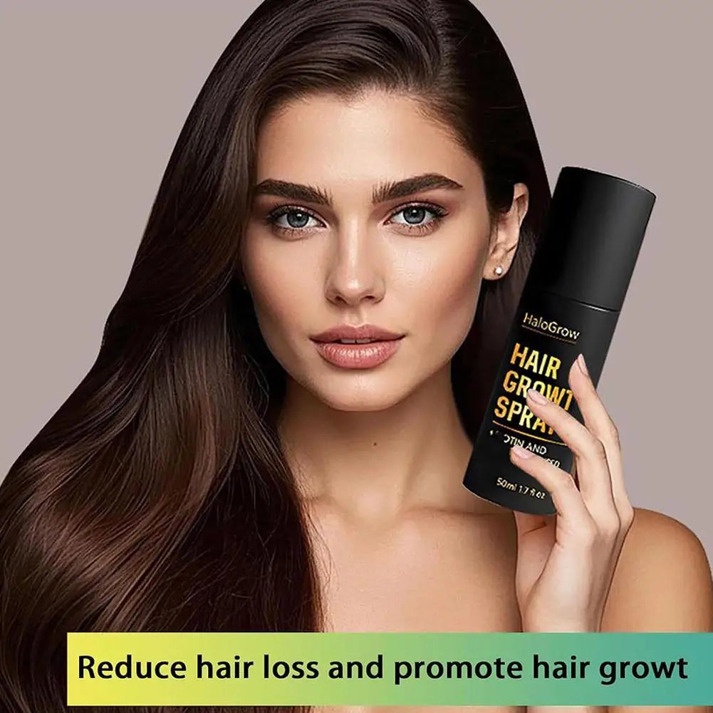 50ml Hair Growth Spray Promotes Hair Follicle Health Melanin Production Hair Thickening Treatment For Men Women Hair Care