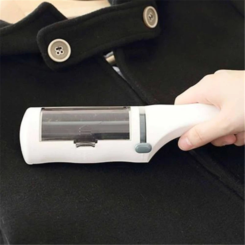 Fur Remover Sweeper Shaver With Clothes Brush Clothing Lint Dust Coat Sticky Remove Pets Hair Cleaner Household random color