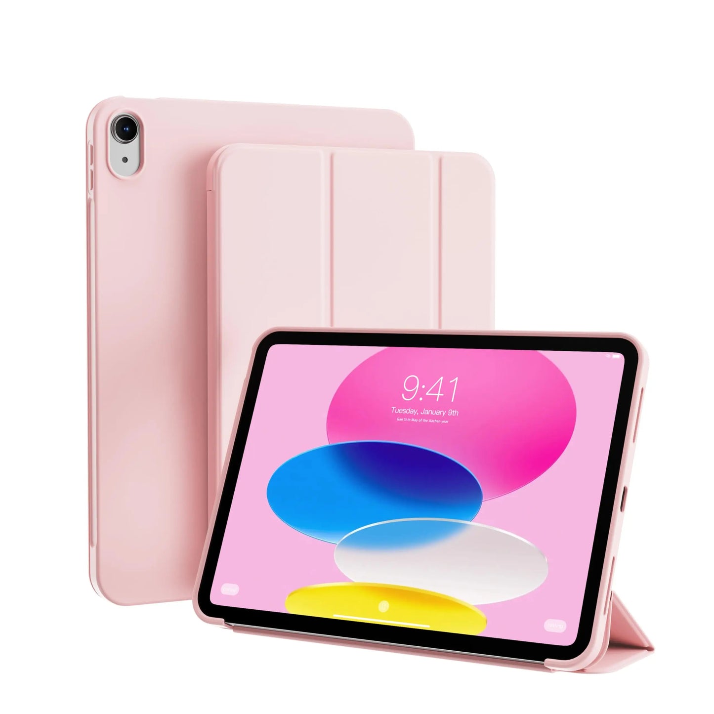 Case for iPad (A16) 11th Generation 11 Inch 2025/10th Generation 10.9 Inch 2022 Magnetic Flip Smart Cover Soft Silicone Shell