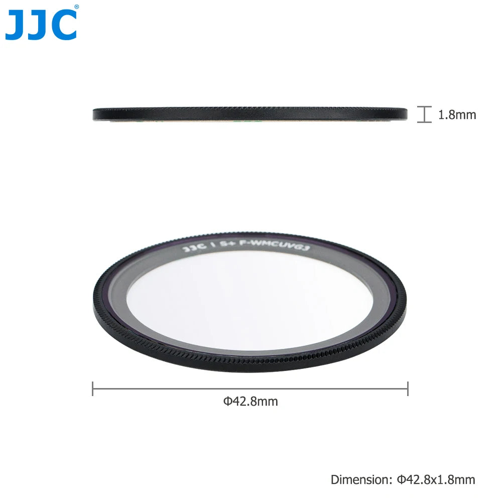 JJC Ultra Slim Multi-Coated UV Filter For Ricoh GR IV HDF GRIV GR4 Monochrome GR IIIx HDF GR III HDF GR II GR3x GR3 GR2 Camera