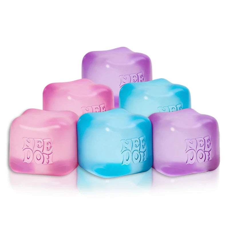 New Squeeze Plasticity Needo Nice Cube Fidget Toys  Maltose Sensory Toy Funny Anti-stress for Adults Calms Anxiety holiday Gifts