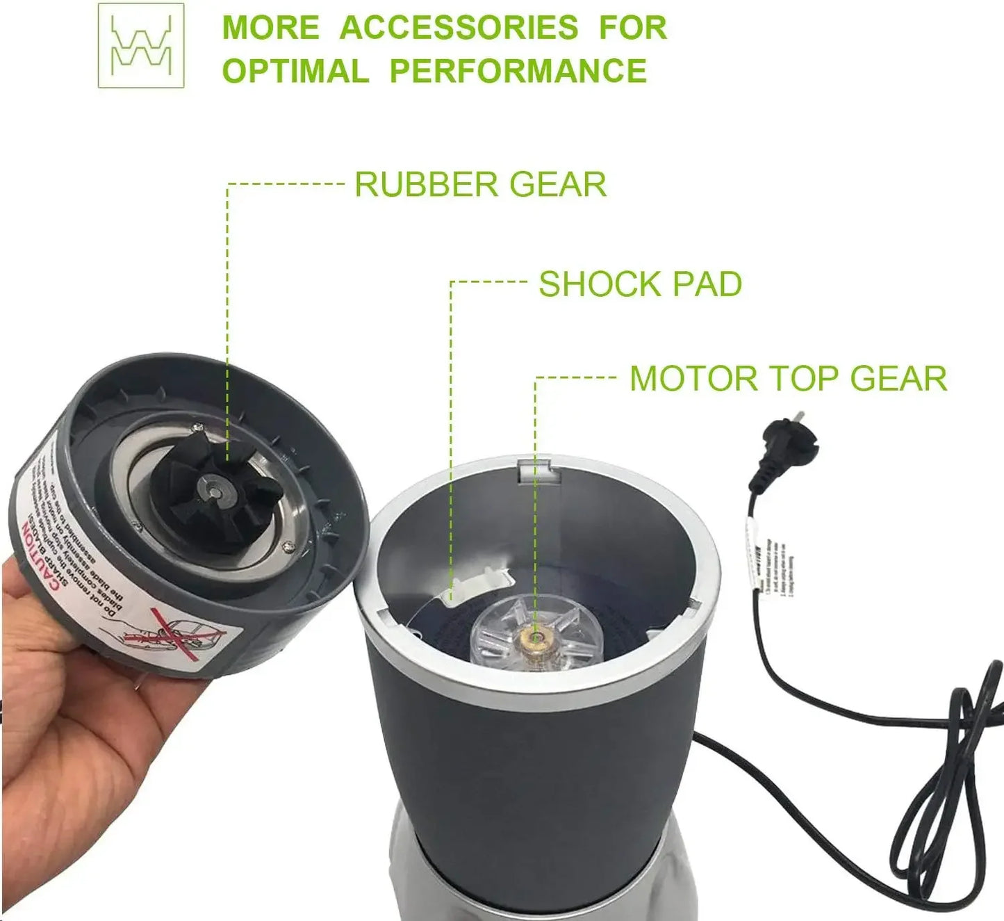 18oz 24oz 32oz NB Replaceable Accessories Bullet Juicer Blender Cups & Blade Replacement Cups Nutri Bullet Blenders 600w & 900w