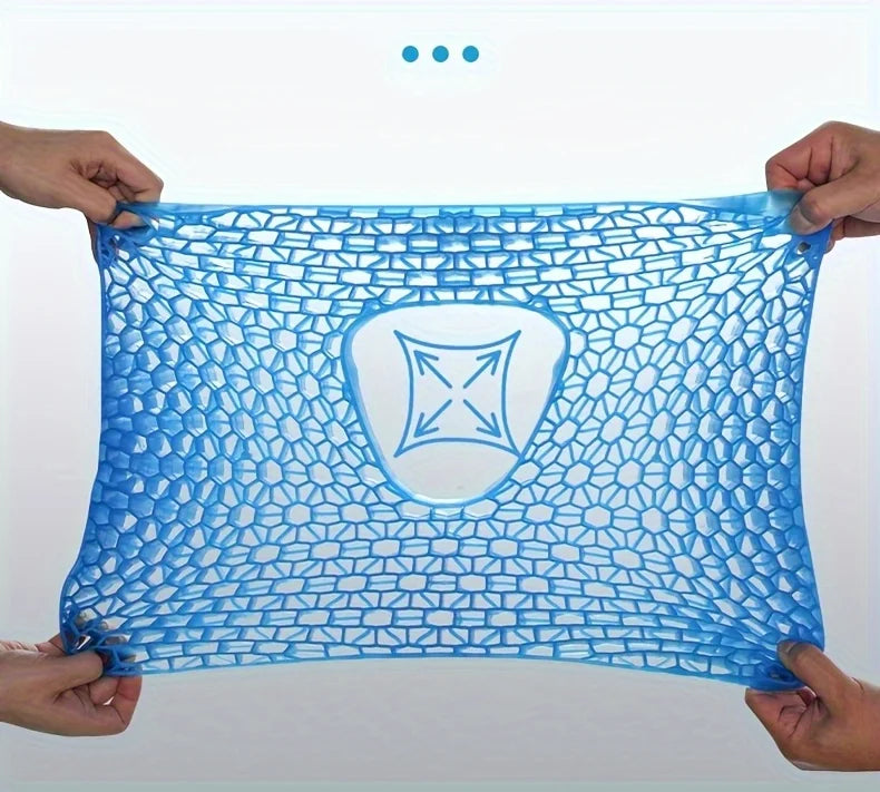 Gel U-shaped Seat Cushion,for Long Sitting Comfortable Soft Gel Seat Cushion,Multifunctional Ergonomic Fit Chair Cushion