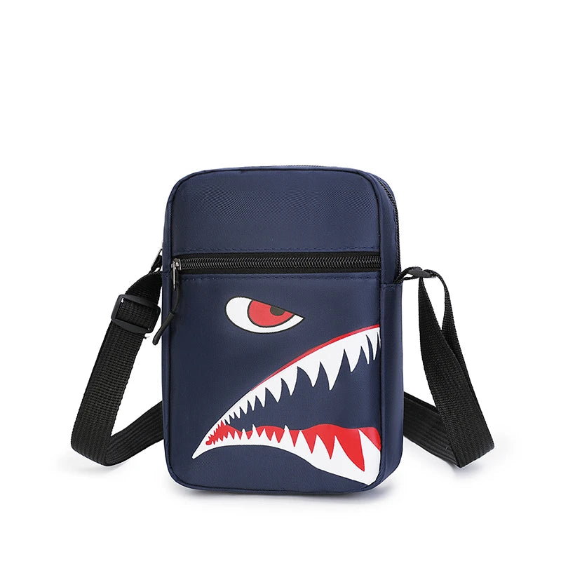 Men's Casual Oxford Shoulder Bag - Unisex Crossbody Phone Pouch with Adjustable Strap (Travel Waist Pack & Chest Bag)